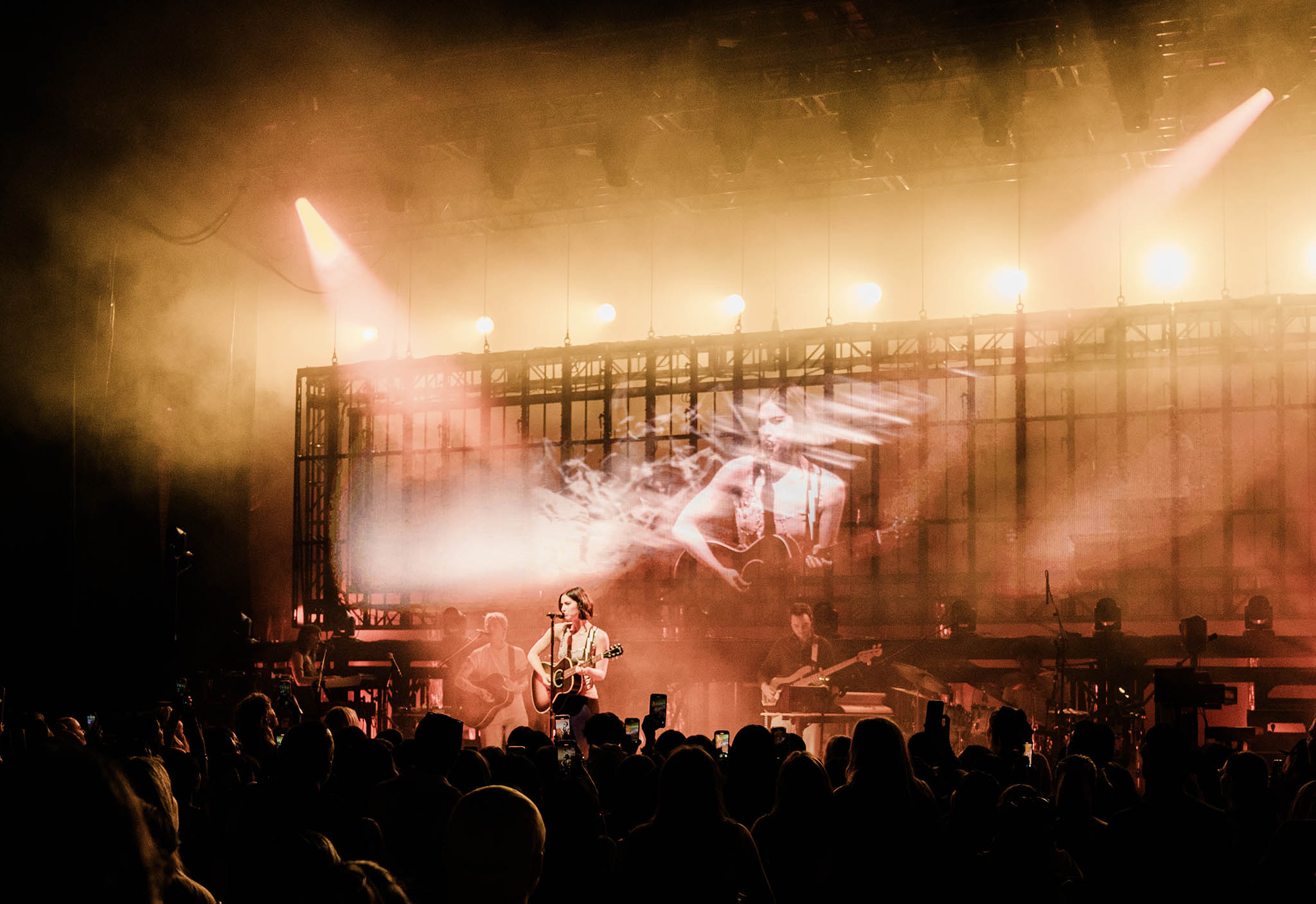 Gracie Abrams Performing on Stage